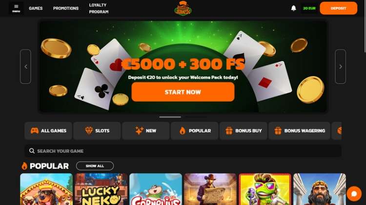 Casino scherm 3
